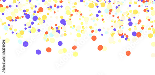 confetti png. Gold confetti falls from the sky. - in 3d png