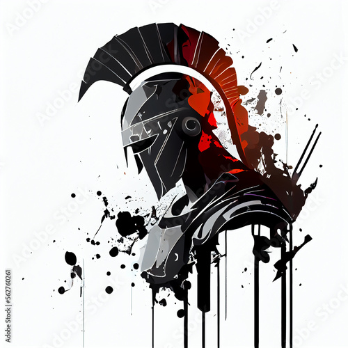 Roman warrior, desing