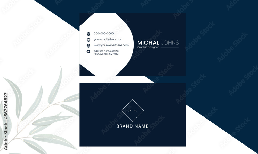 Luxury creative business card design template Luxury creative business card design template