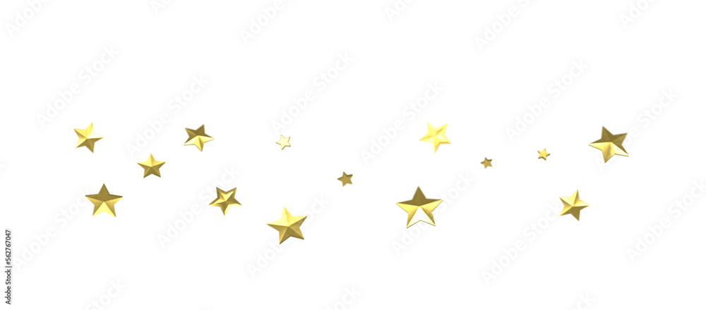 Banner with golden decoration. Festive border with falling glitter dust and stars. png Banner with golden decoration. Festive border with falling glitter dust and stars. png