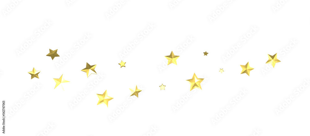 Banner with golden decoration. Festive border with falling glitter dust and stars. png Banner with golden decoration. Festive border with falling glitter dust and stars. png