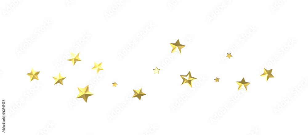 Banner with golden decoration. Festive border with falling glitter dust and stars. png Banner with golden decoration. Festive border with falling glitter dust and stars. png