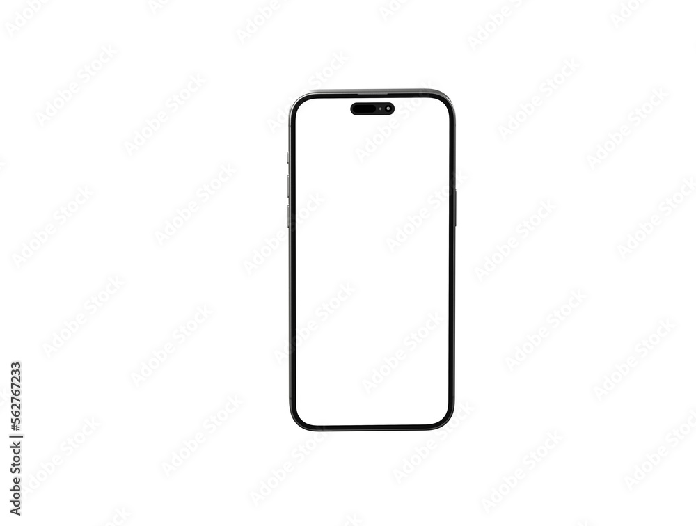 Mock up of smartphone - 3d rendering Mock up of smartphone - 3d rendering