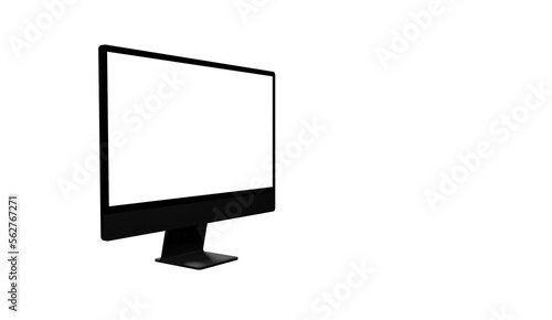 Computer screen mockup. PC ...