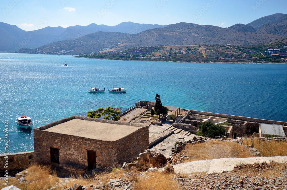 Fotografie Greece, Crete, Fortress Spinalonga