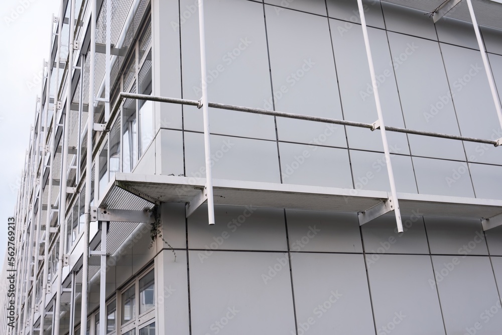 Fototapeta premium building facade with windows