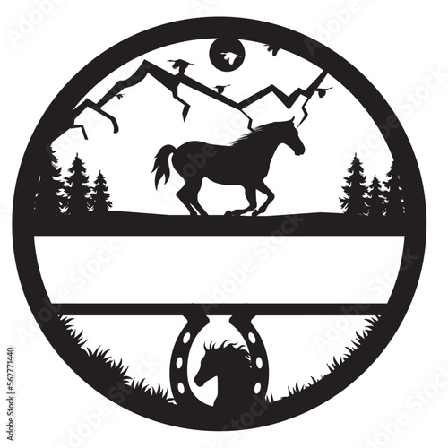Horse Name Signs - SVG Files - CNC Ready, welcome sign svg, welcome svg, porch sign svg, farmhouse sign svg, welcome home svg,
