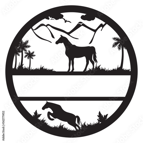 Horse Name Signs - SVG Files - CNC Ready, welcome sign svg, welcome svg, porch sign svg, farmhouse sign svg, welcome home svg,

