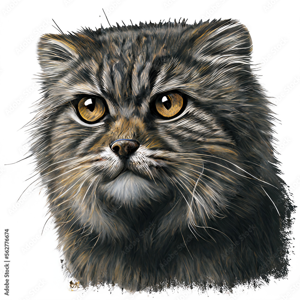 Asiatic wildcat (Felis manul)