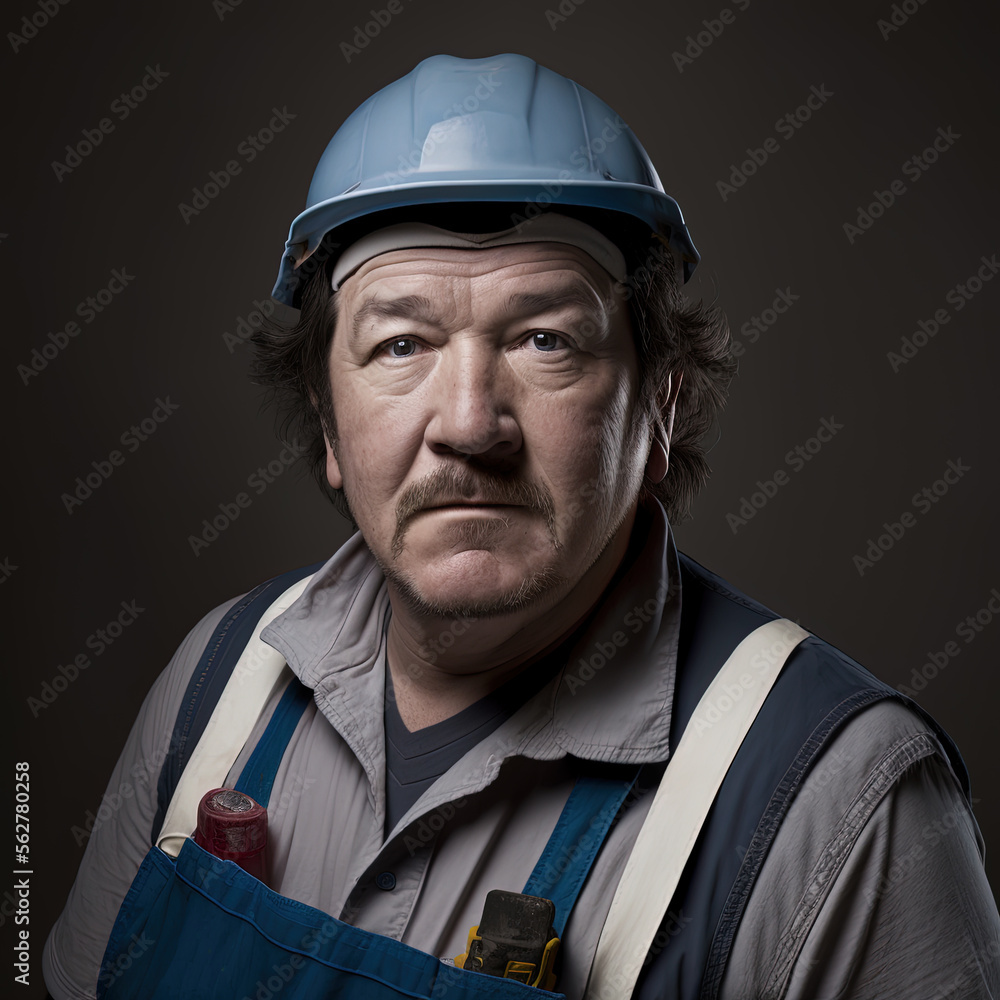 Tradesman Portrait-Generative AI Tradesman Portrait-Generative AI