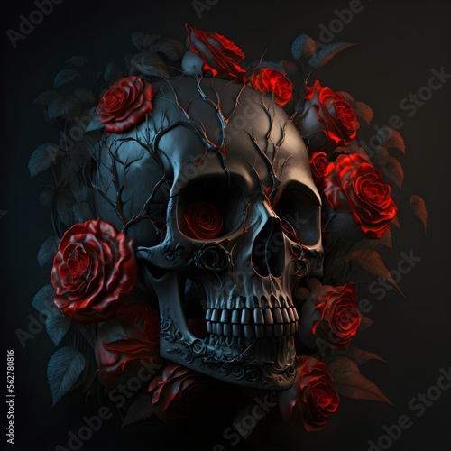 Skull. AI 