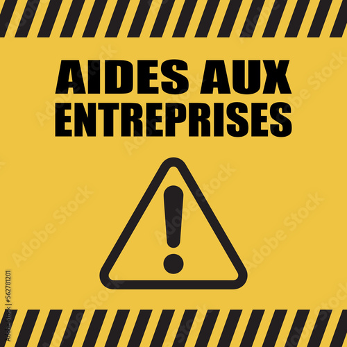 Logo aides aux entreprises.