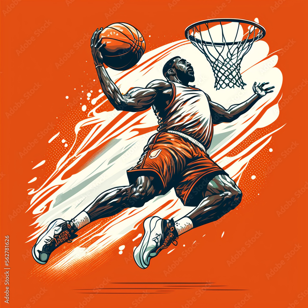 The Art Of Basketball A Tribute To The Game Of Basketball Stock the-art-of-basketball-a-tribute-to-the-game-of-basketball-stock