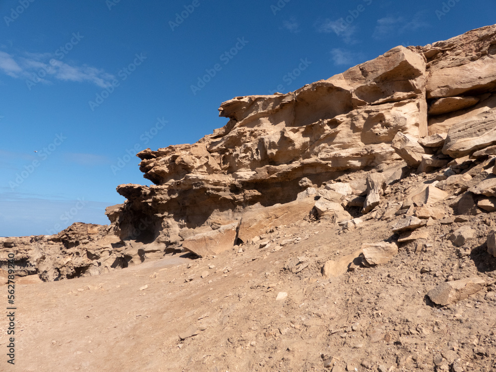 Fuerteventura – Punta Guadalupe an der wilden Steilküste La Pared