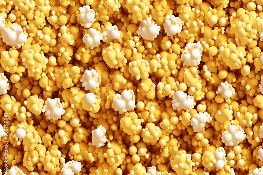 buttered popcorn background made by generative ai buttered popcorn background made by generative ai