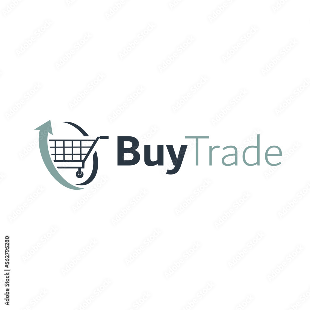 Shopping logo template. Template logo for the shopping center. App