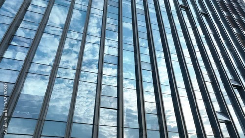 Wallpaper Mural modern office building with glass wall Torontodigital.ca