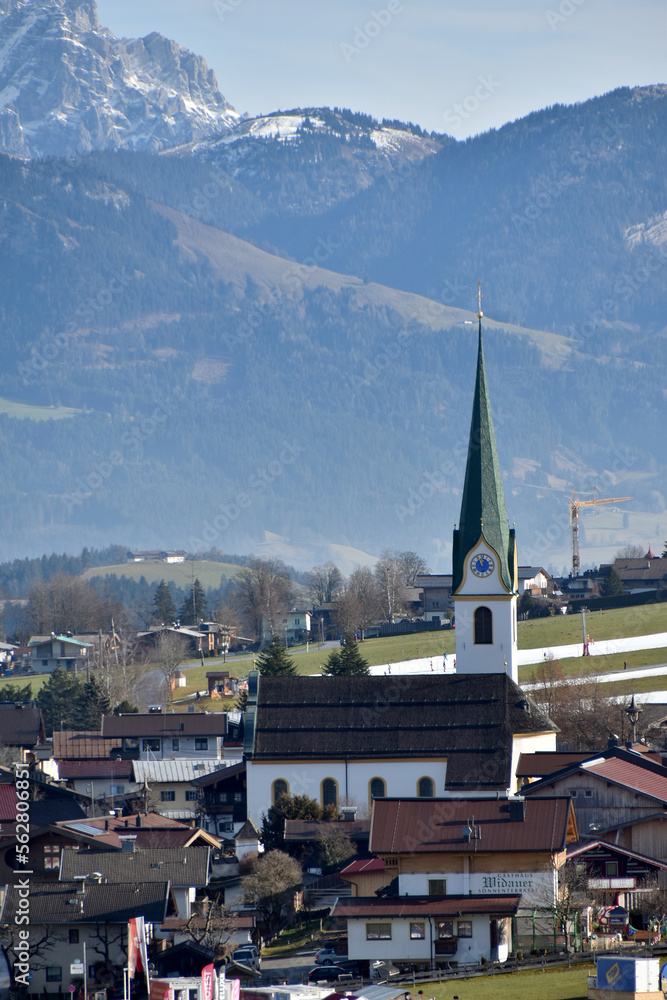 St. Michael-Kirche in Ellmau in Österreich