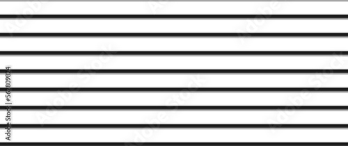 Vector silver metal striped wall texture. 3d realistic steel grooved background. Stainless steel panel seamless pattern. Plastic siding structure. Chrome construction surface. Metallic line plate