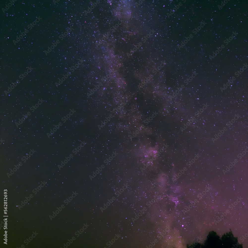 Obraz premium starry night sky