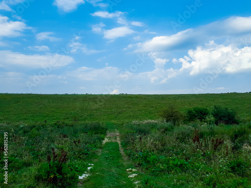 landscape with sky