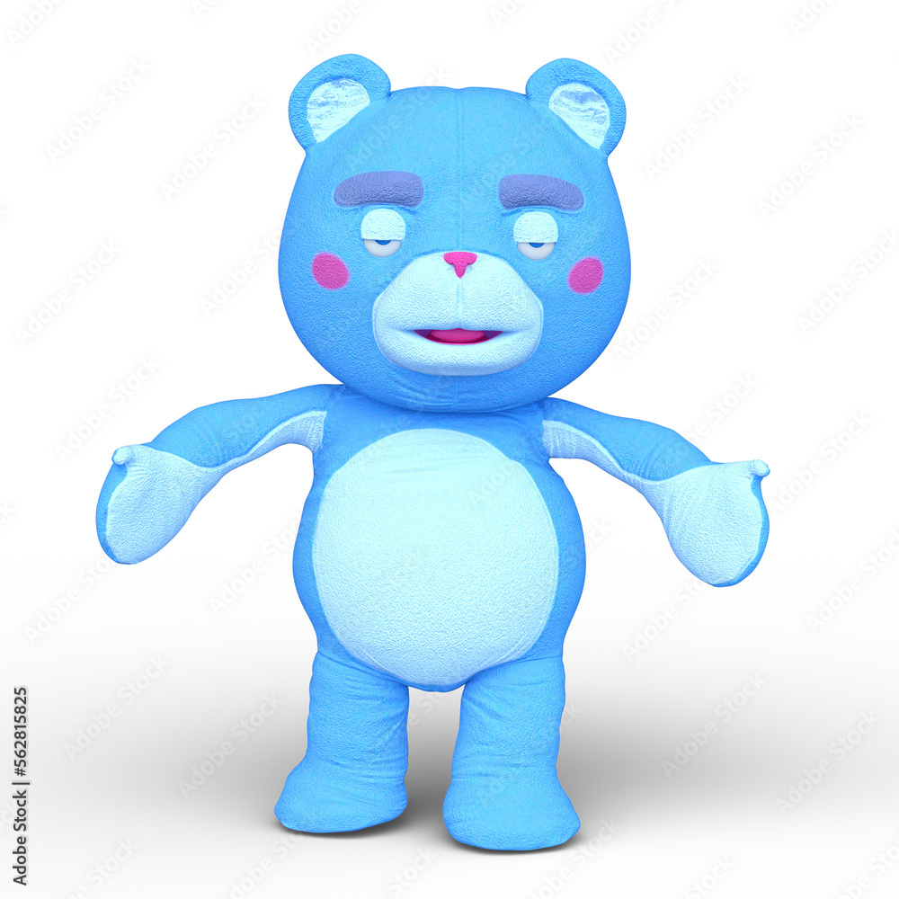 Naklejka premium クマの人形