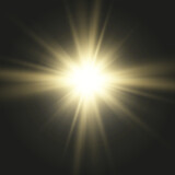 	
Vector transparent sunlight special lens flare light effect. Bright beautiful star. Light from the rays.