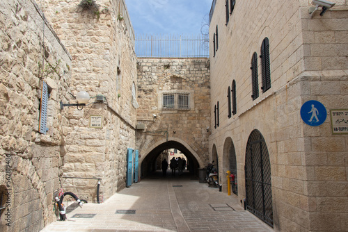 Streets of old city of Jerusalem. © Nurlan