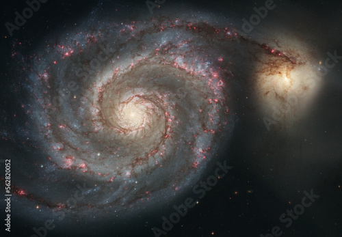 Fototapeta Naklejka Na Ścianę i Meble -  New nasa hubble deep space telescope images. 
Elements of this image furnished by NASA.