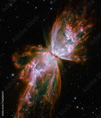 Billede på lærred New nasa hubble deep space telescope images