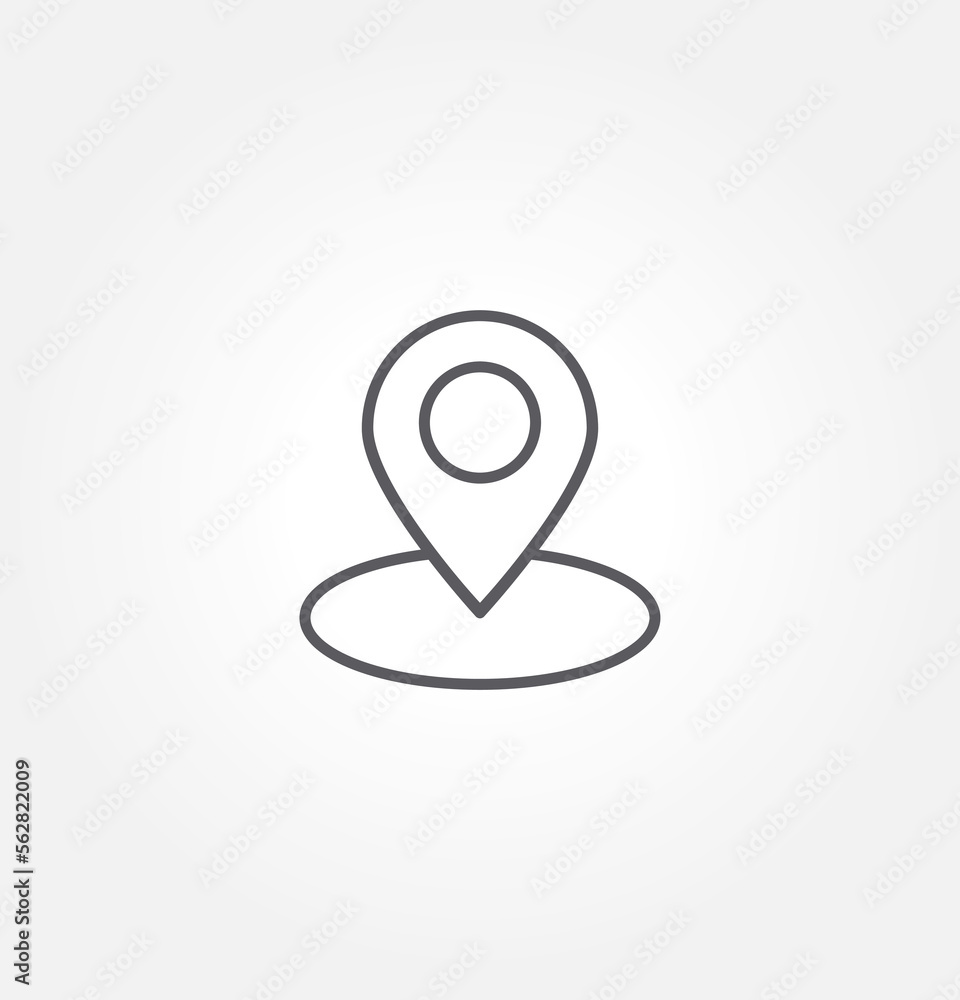 destination icon vector illustration logo template for many purpose. Isolated on white background. destination icon vector illustration logo template for many purpose. Isolated on white background.