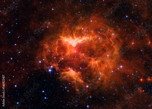 New spitzer deep space telescope images. Elements of this image furnished by NASA.