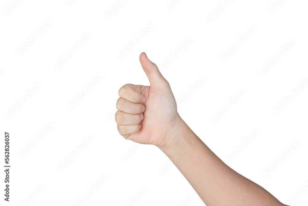 Man hand gesture isolated on white background Man hand gesture isolated on white background
