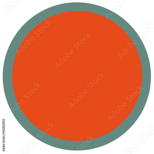 70's Retro muted icon illustration