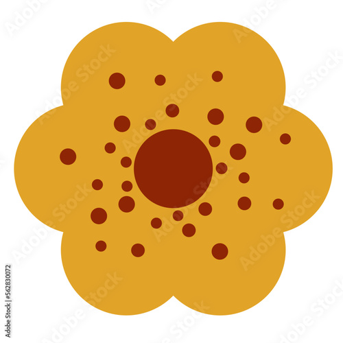 70's Retro muted icon illustration