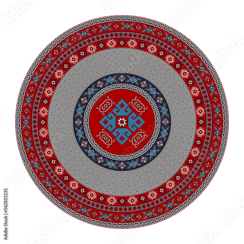 Kilim round design element 19