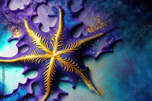 Luxurious fluid art in gold...