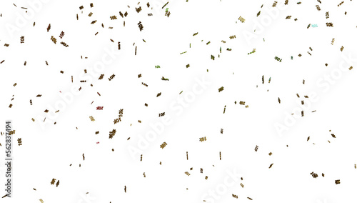 10k followers celebration banner for use in social media. Golden gratitude text isolated over transparent background