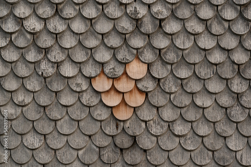 Schindelfassade im Bregenzerwald photo