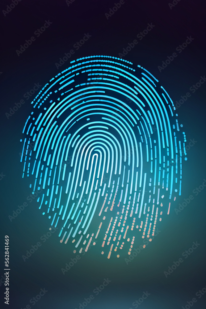 Digitaler Fingerabdruck - Generative Ai Digitaler Fingerabdruck - Generative Ai