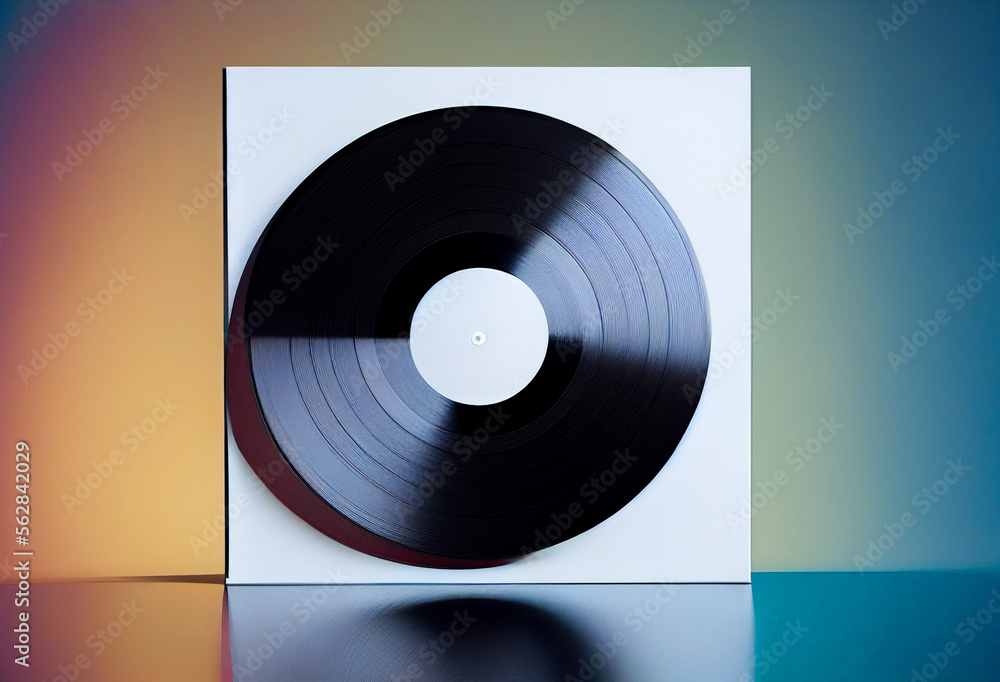 Obraz premium future concept mockup album