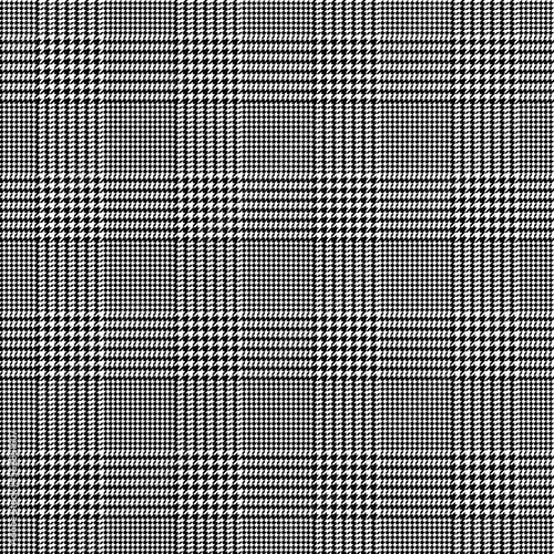 Glen check pattern plaid