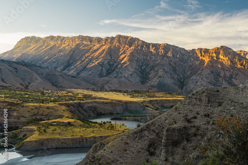 Wallpaper Mural Gunib reservoir and hydroelectric power station in Dagestan Torontodigital.ca