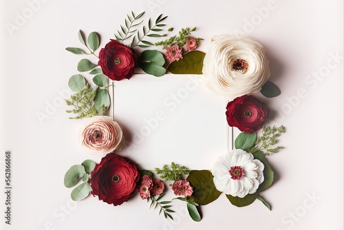 Blank paper greeting card s...