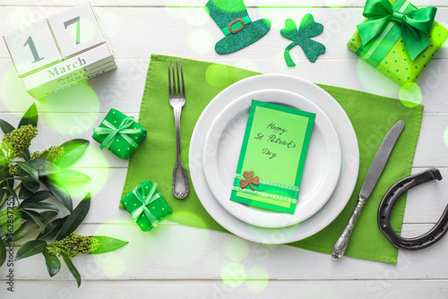 Beautiful table setting for...