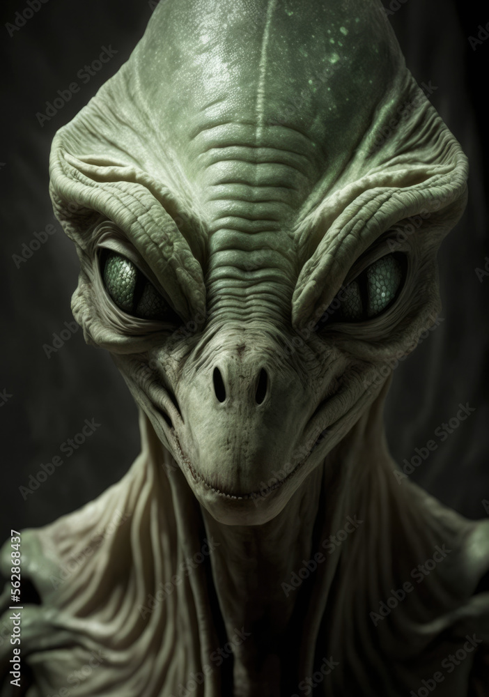 Generative AI. Alien Heads No.39 Generative AI. Alien Heads No.39