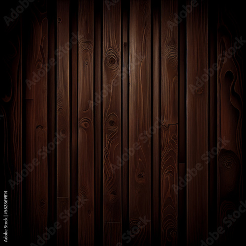 Wood background Brown. Design of dark wood.