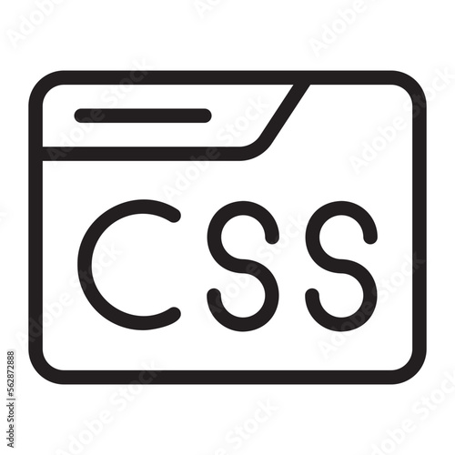 css line icon