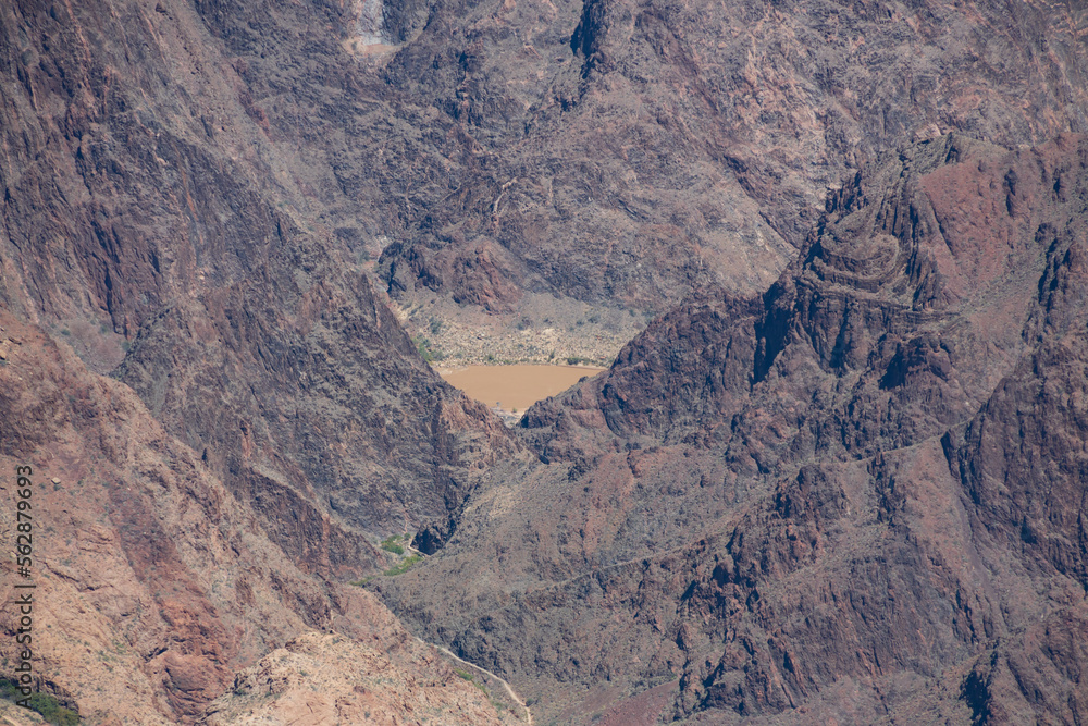 View of the Colorado River at Grand Canyon National Park, Arizona