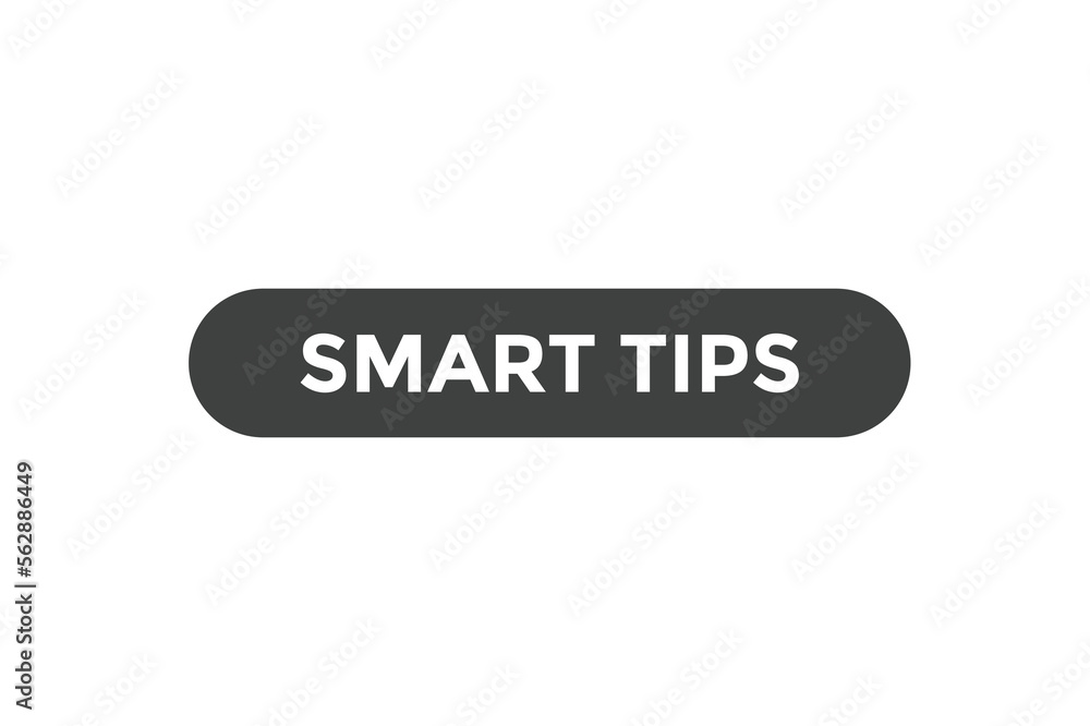 Smart tips button web banner templates. Vector Illustration
Smart tips button web banner templates. Vector Illustration